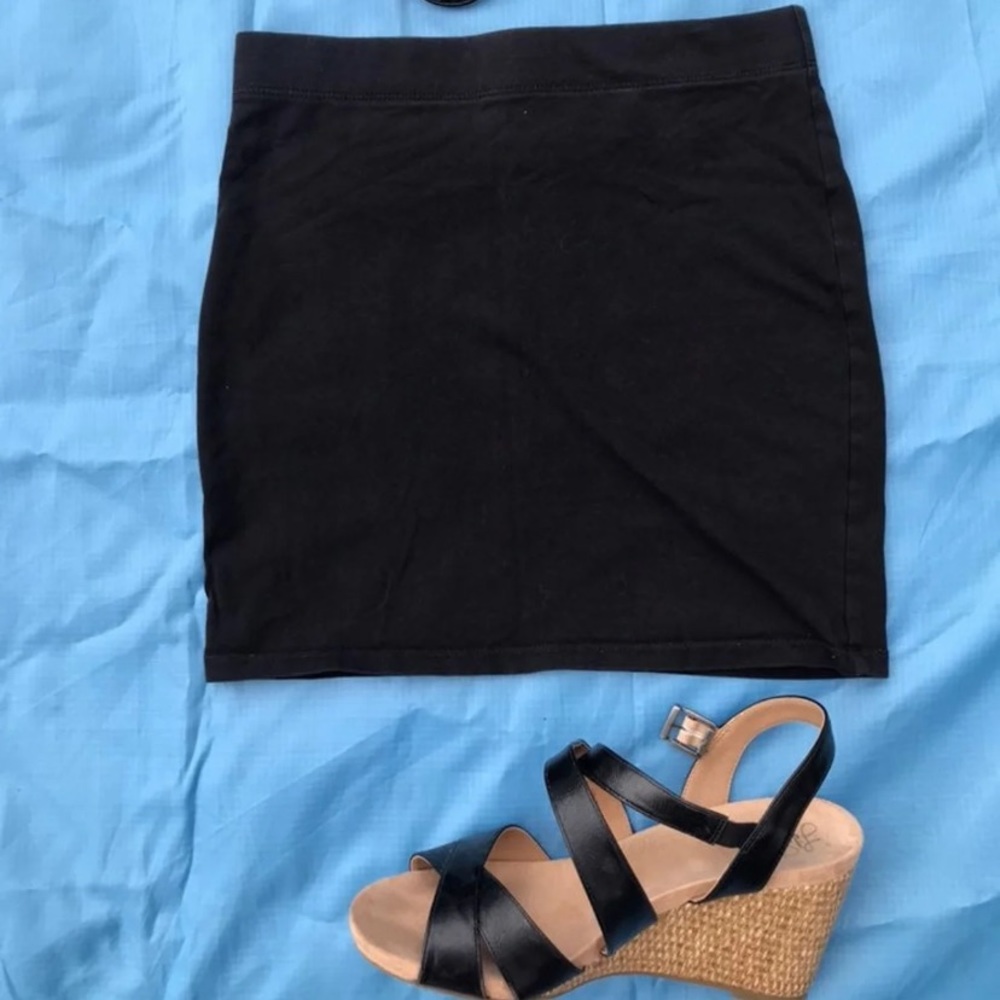 Black Bodycon Skirt